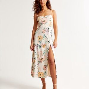 Abercrombie Camille Midi Dress Size Small